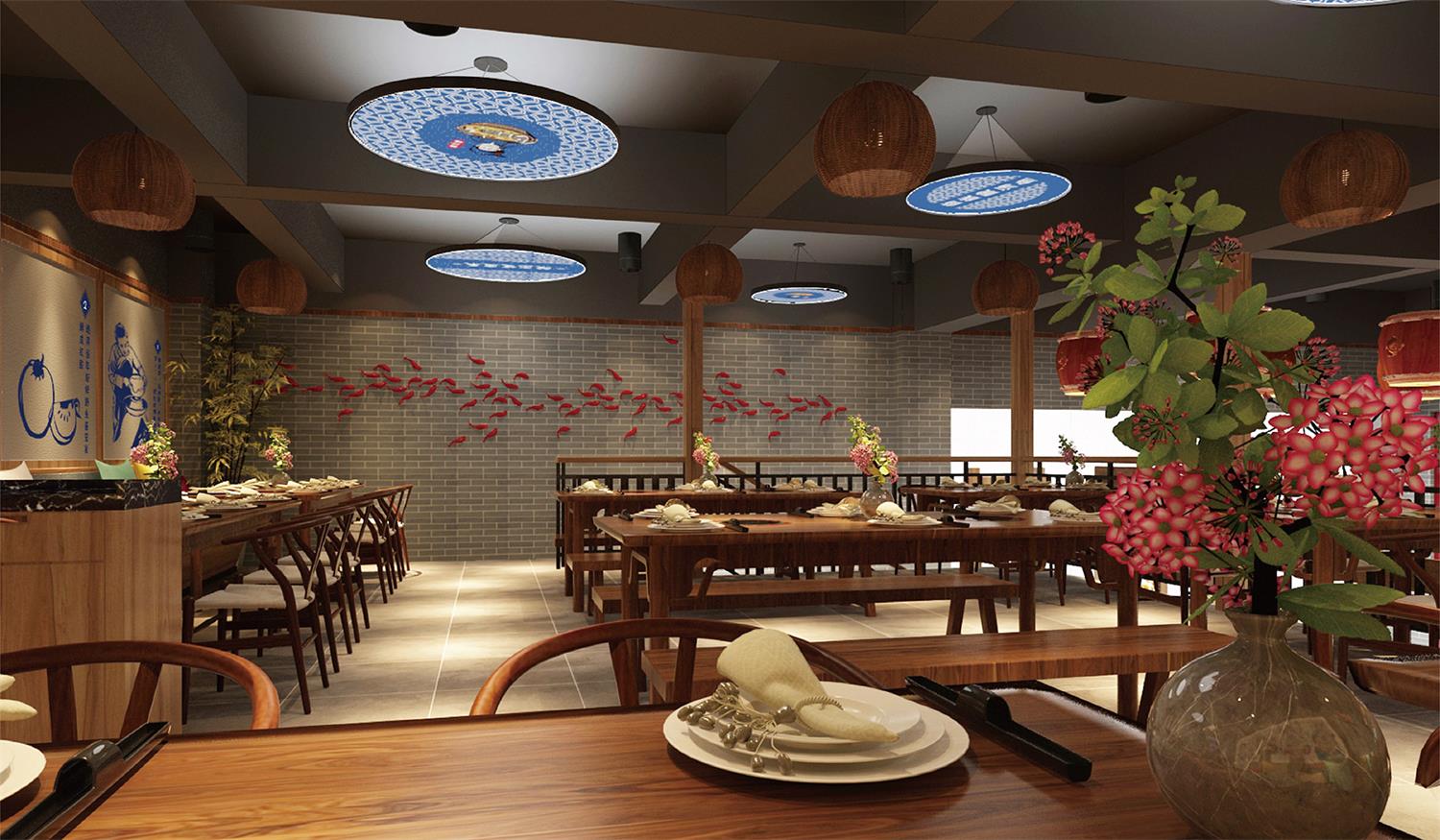 兴安如何让中餐厅的餐饮空间设计，蕴含中国传统文化底蕴？